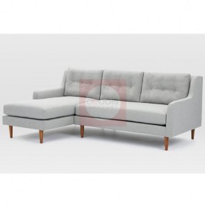 Sillon Esquinero nordico con puff  Guillou